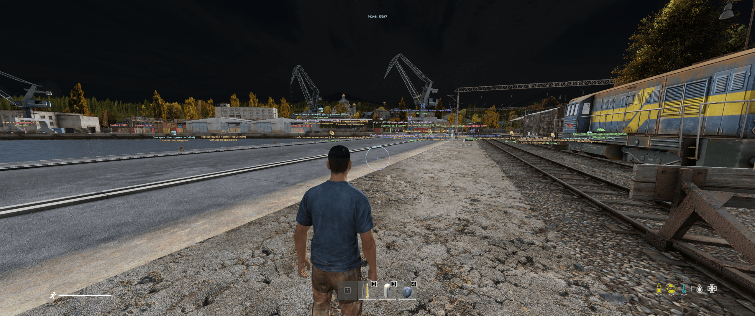 Medusa DayZ Z-Axis Radar — отображение высоты в DayZ Standalone